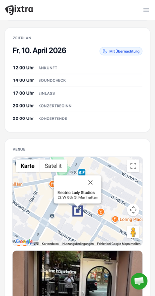 Vista móvel da Gixtra